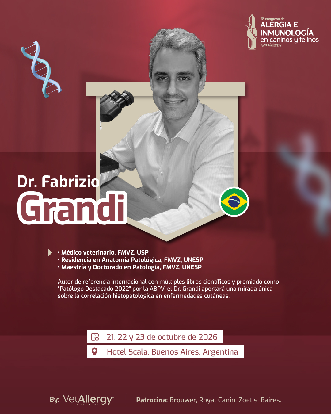 Dr. Frane Banovic - Congreso VetAllergy